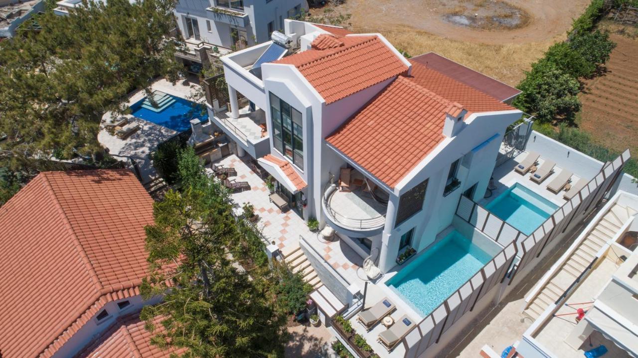 Paradisos Luxury Villas Next To Beach Koutsourás Kültér fotó