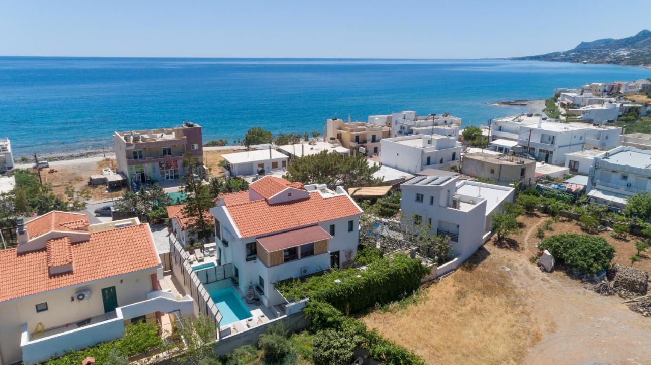 Paradisos Luxury Villas Next To Beach Koutsourás Kültér fotó