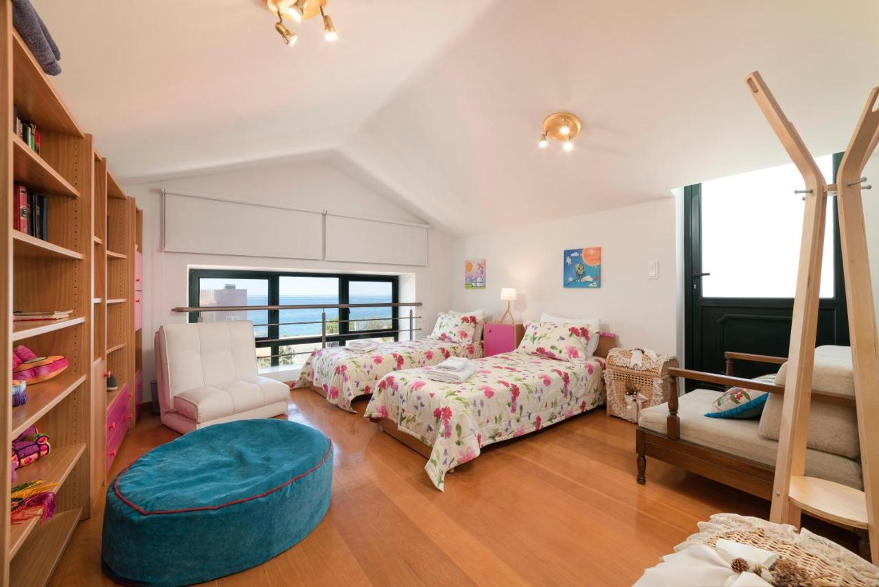 Paradisos Luxury Villas Next To Beach Koutsourás Kültér fotó