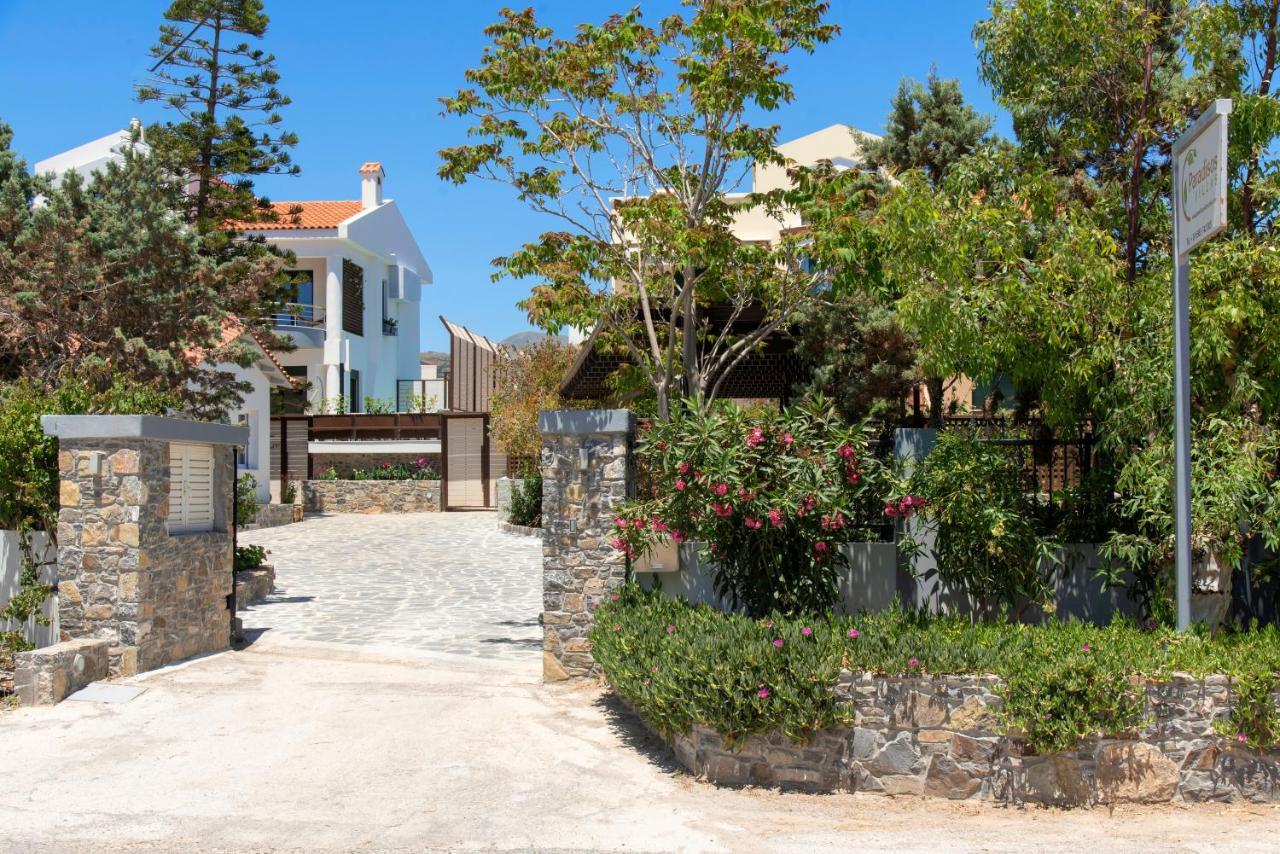 Paradisos Luxury Villas Next To Beach Koutsourás Kültér fotó