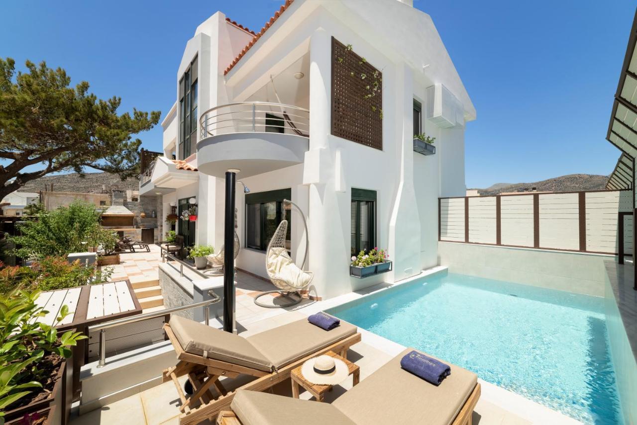 Paradisos Luxury Villas Next To Beach Koutsourás Kültér fotó