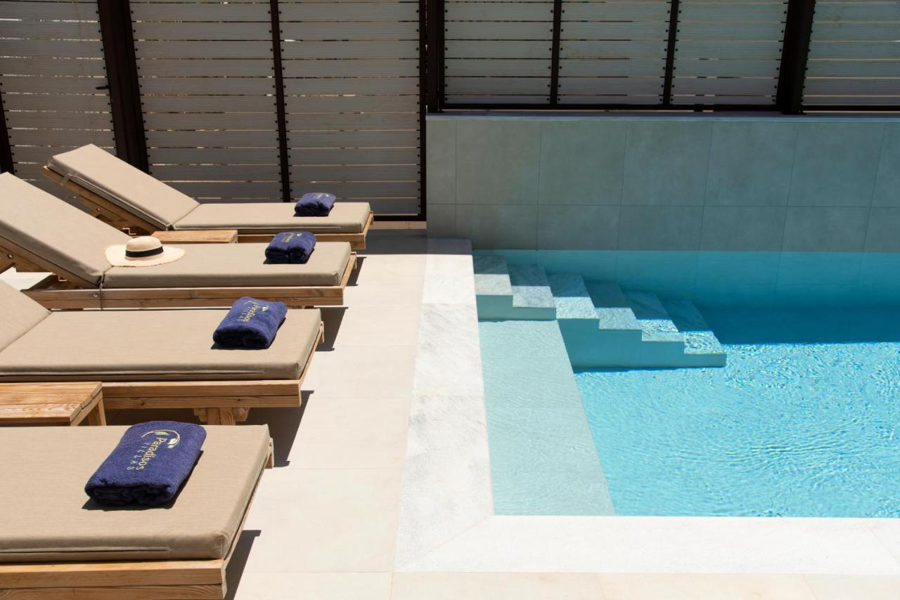 Paradisos Luxury Villas Next To Beach Koutsourás Kültér fotó