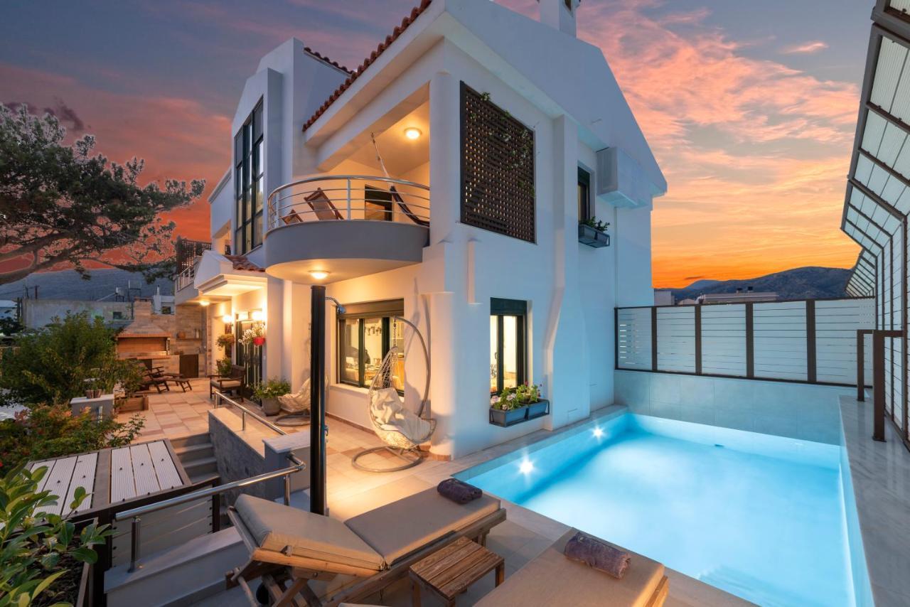 Paradisos Luxury Villas Next To Beach Koutsourás Kültér fotó