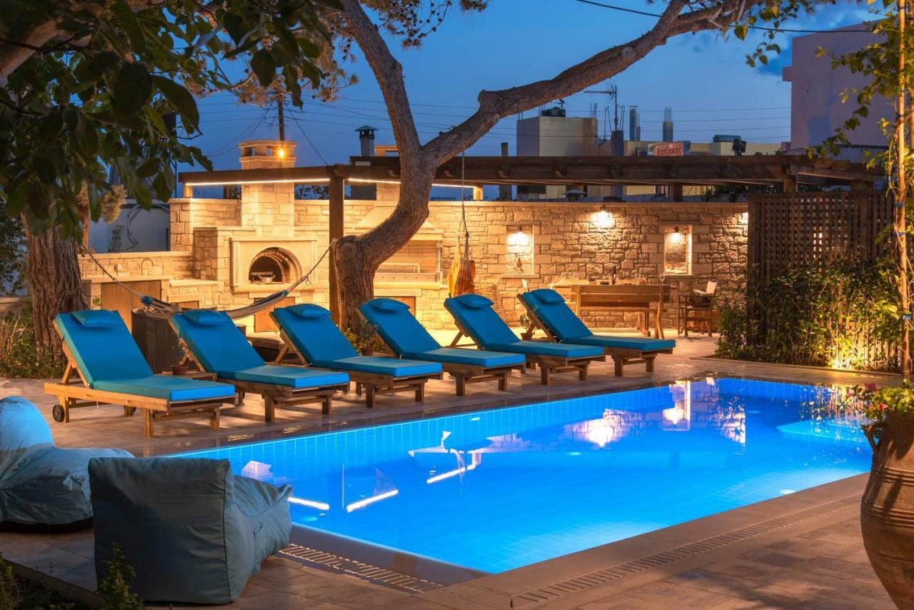Paradisos Luxury Villas Next To Beach Koutsourás Kültér fotó