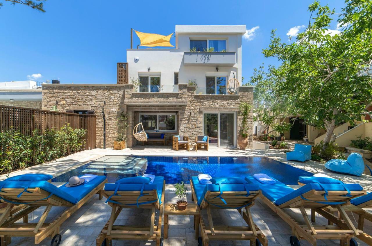 Paradisos Luxury Villas Next To Beach Koutsourás Kültér fotó