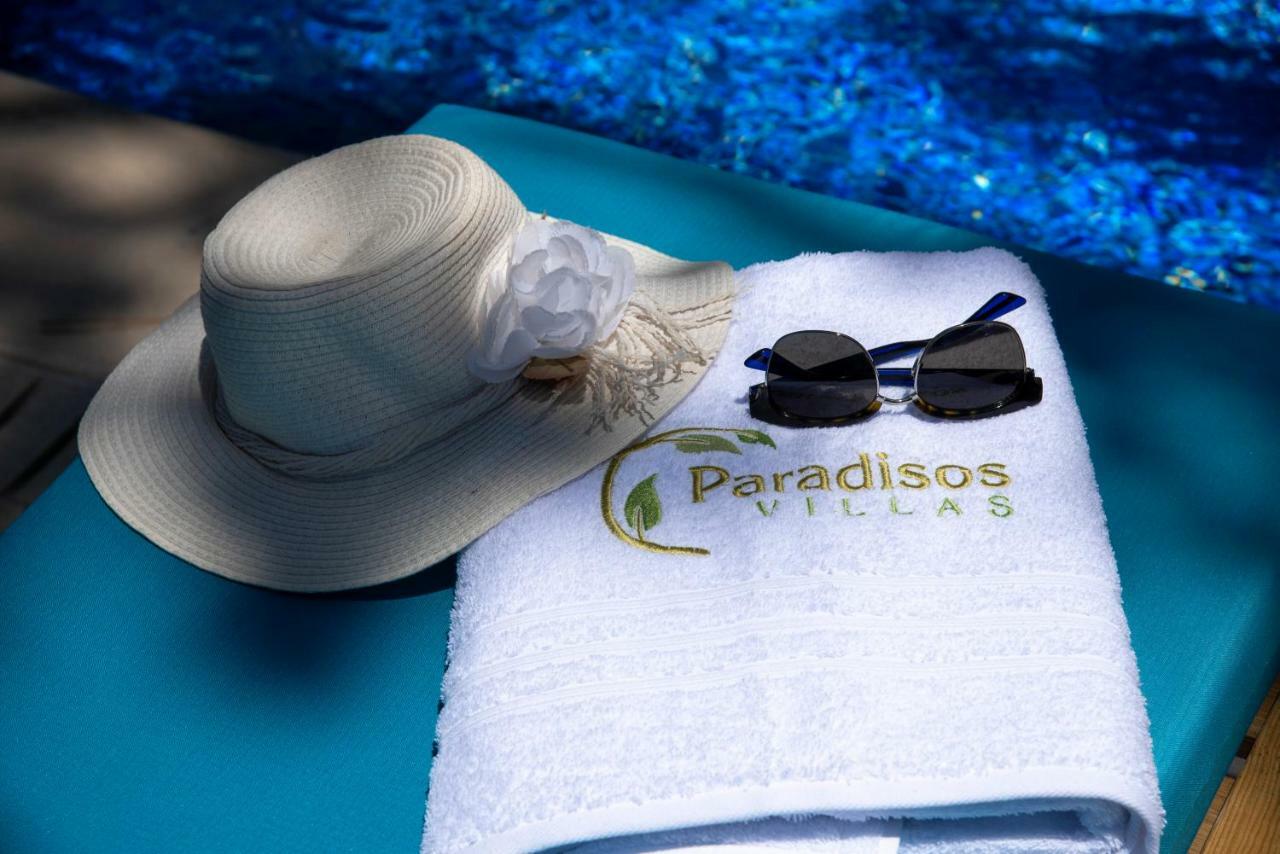 Paradisos Luxury Villas Next To Beach Koutsourás Kültér fotó